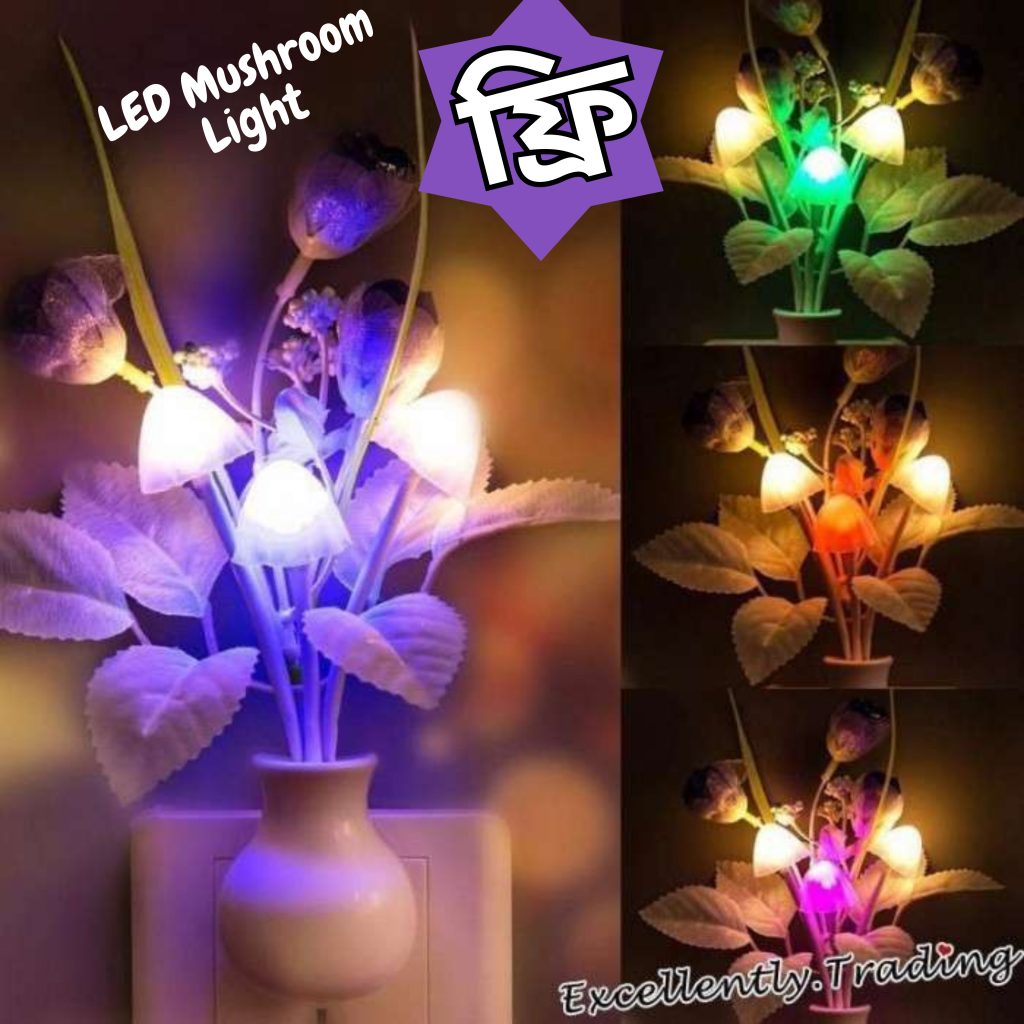LED Mushroom Light