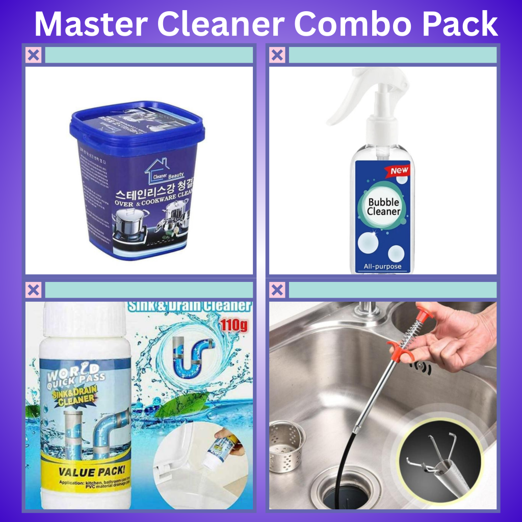 Master Cleaner Combo Pack